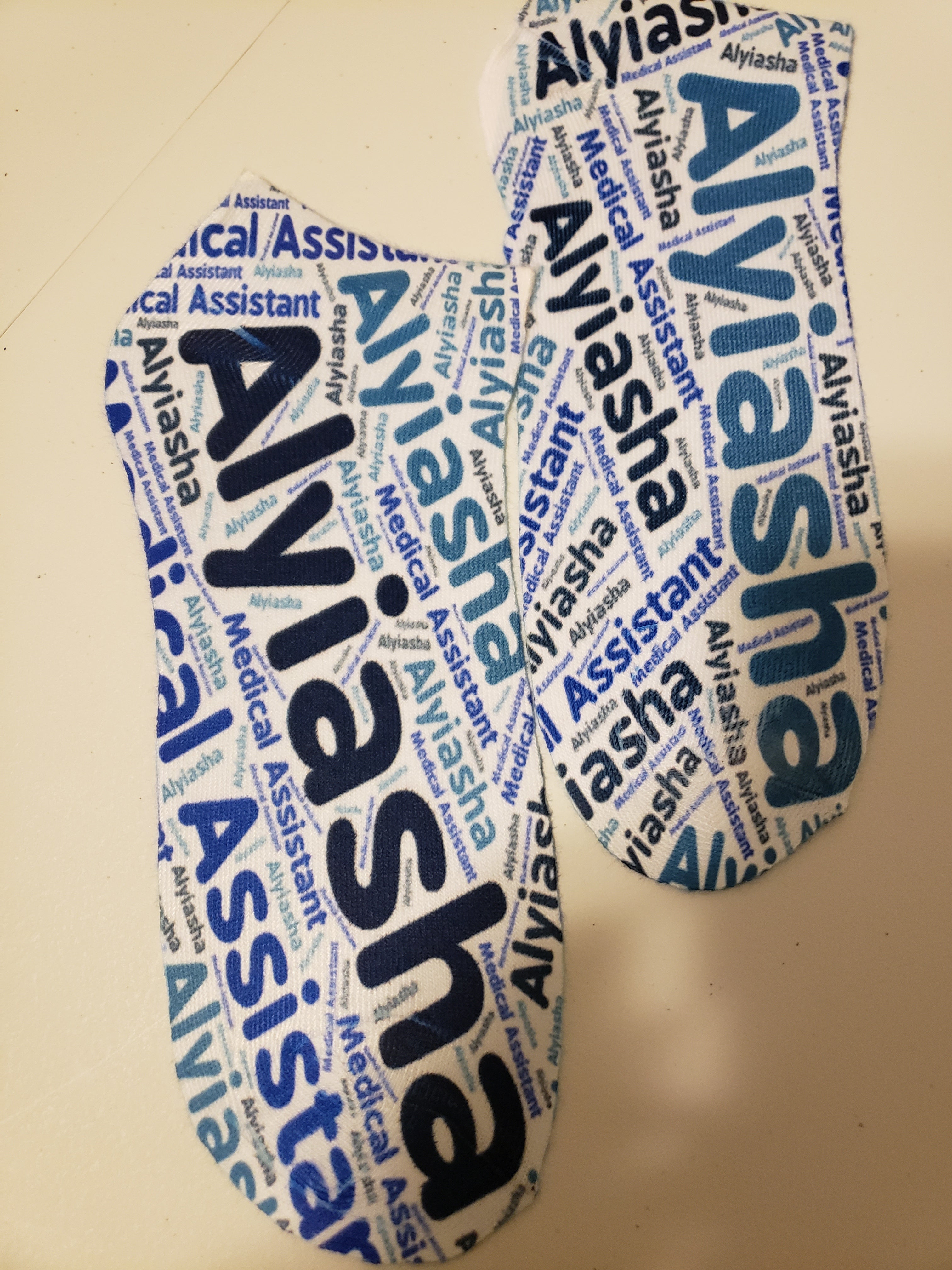 Ladies or Men No Show Socks