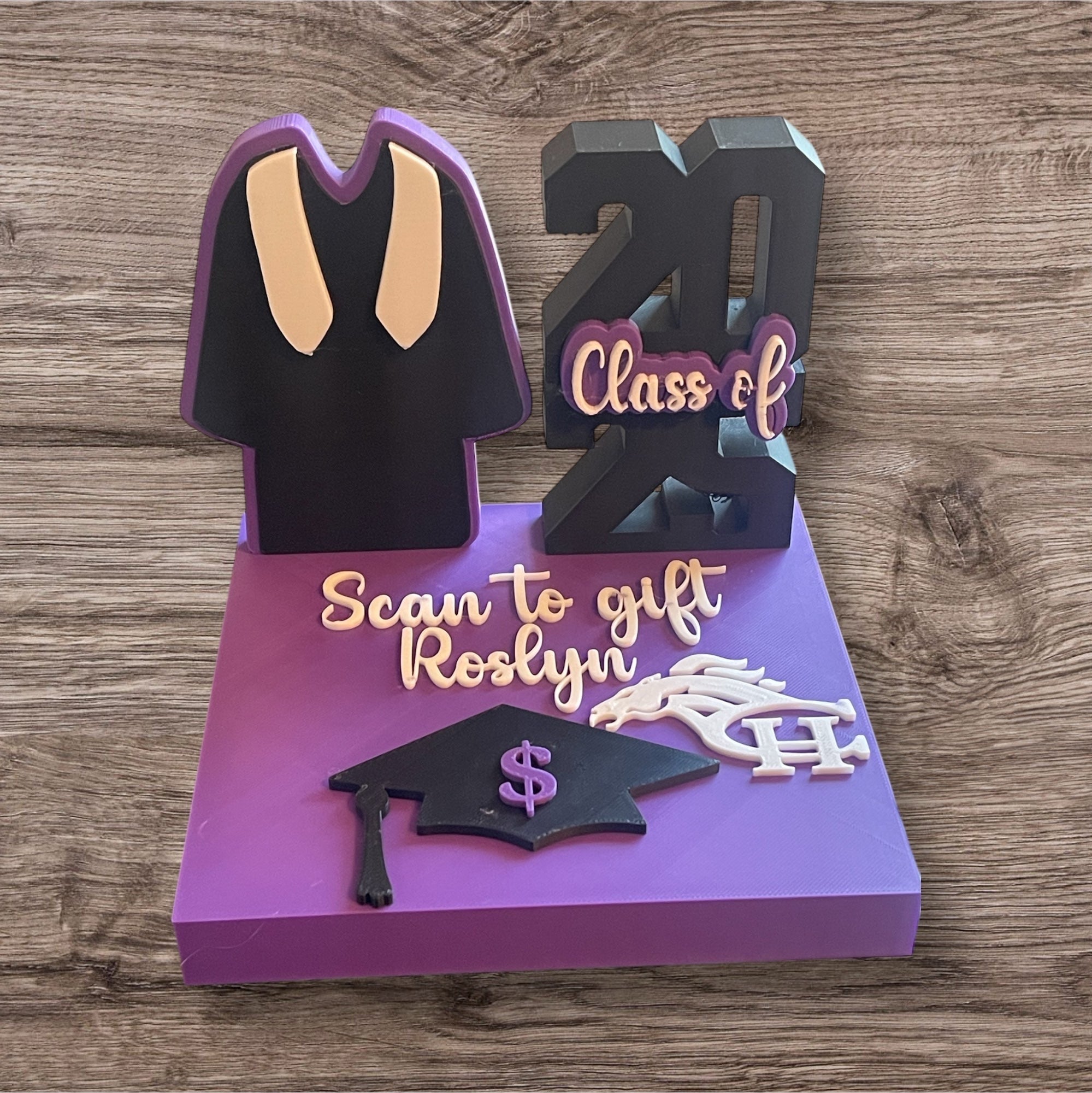 Custom NFC Grad Gift Sign