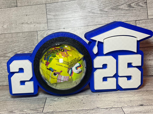 3D Printed 2025 Senior Dome Display (Empty)