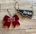 Cheer bag tag