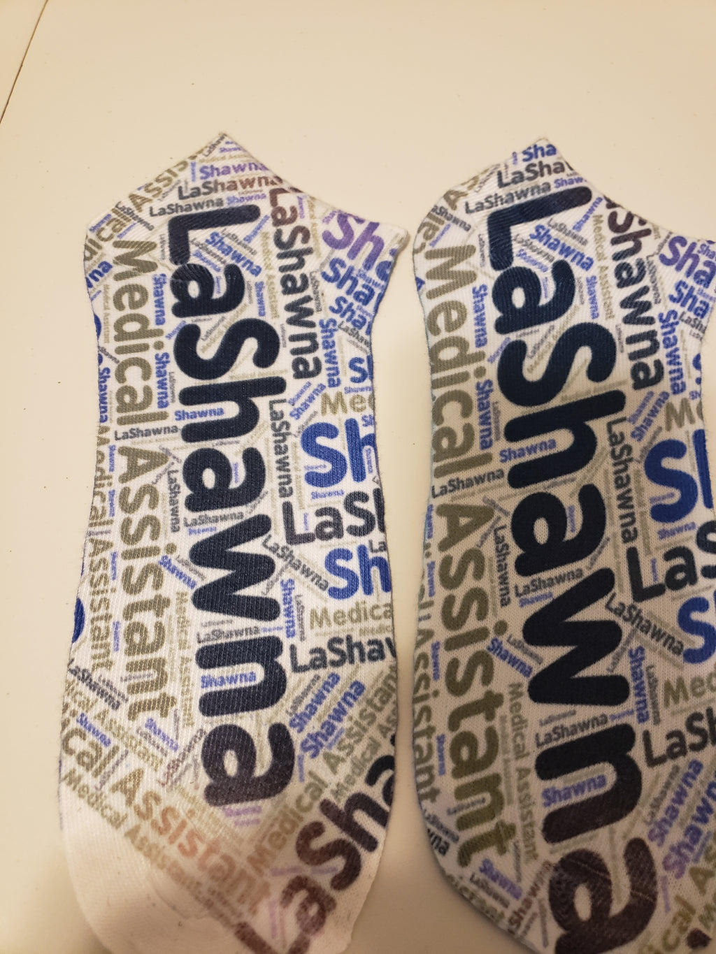 Custom No Show Socks