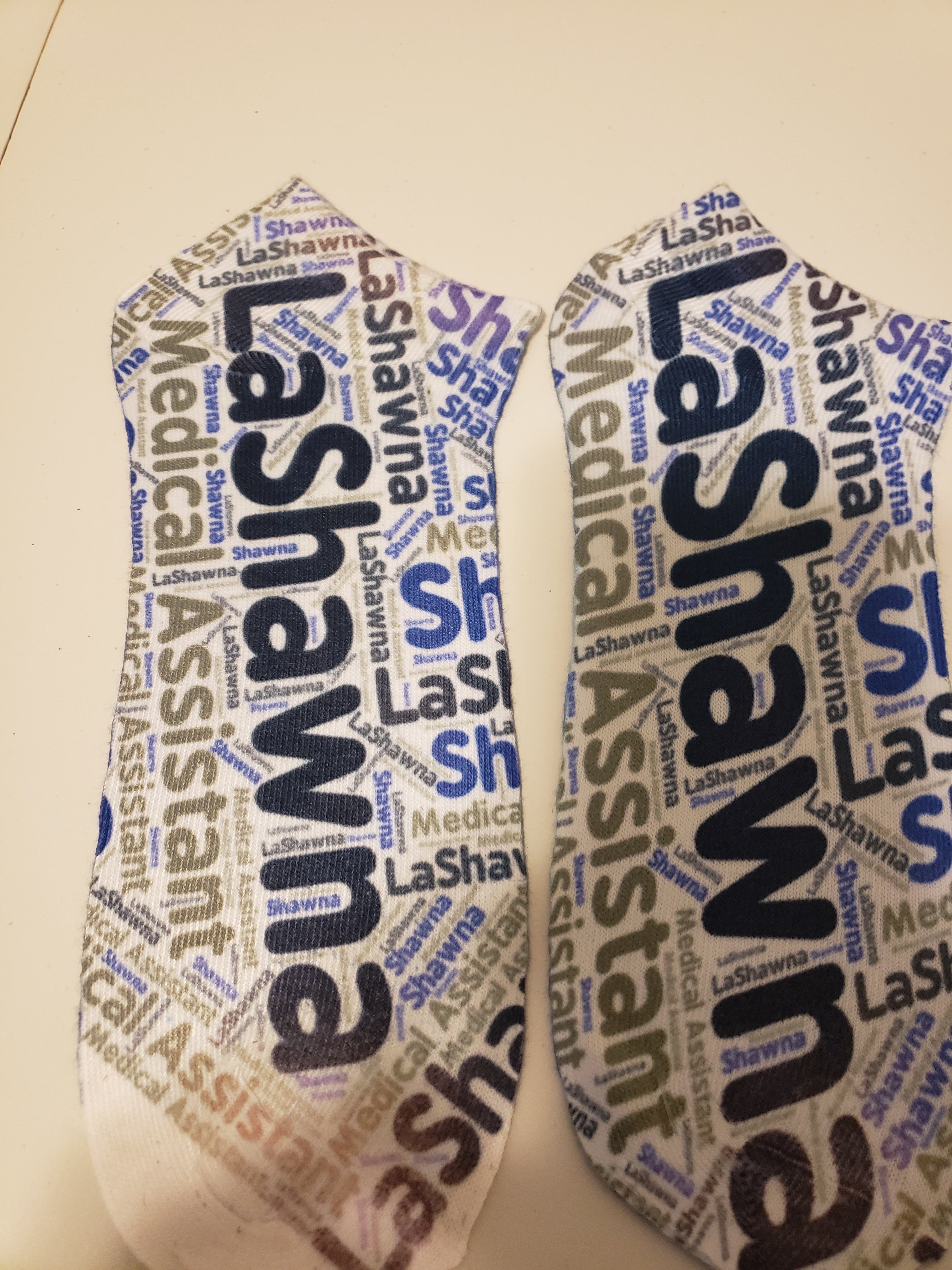 Custom No Show Socks